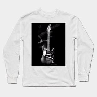 SRV - Number One - Black and White Long Sleeve T-Shirt